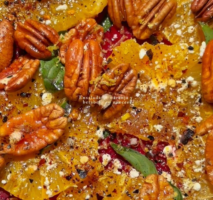 Ensalada de Naranja y Betabel